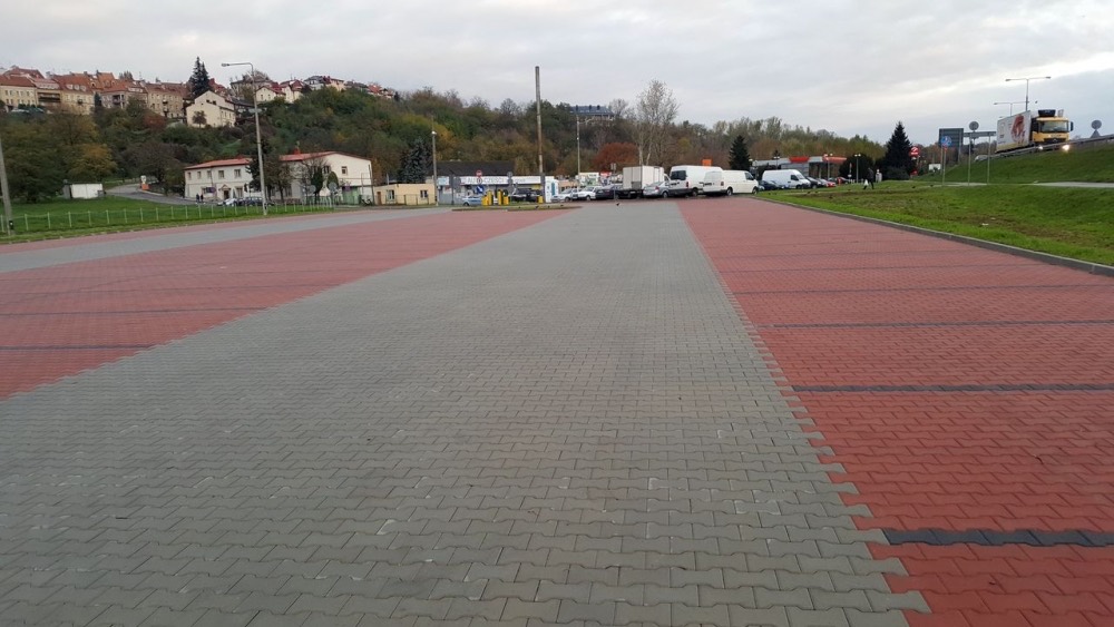 Parking przy ul. Browarnej w Sandomierzu